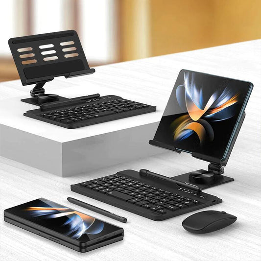 Desk Stand and Bluetooth Keyboard Combo for Z Fold Series
