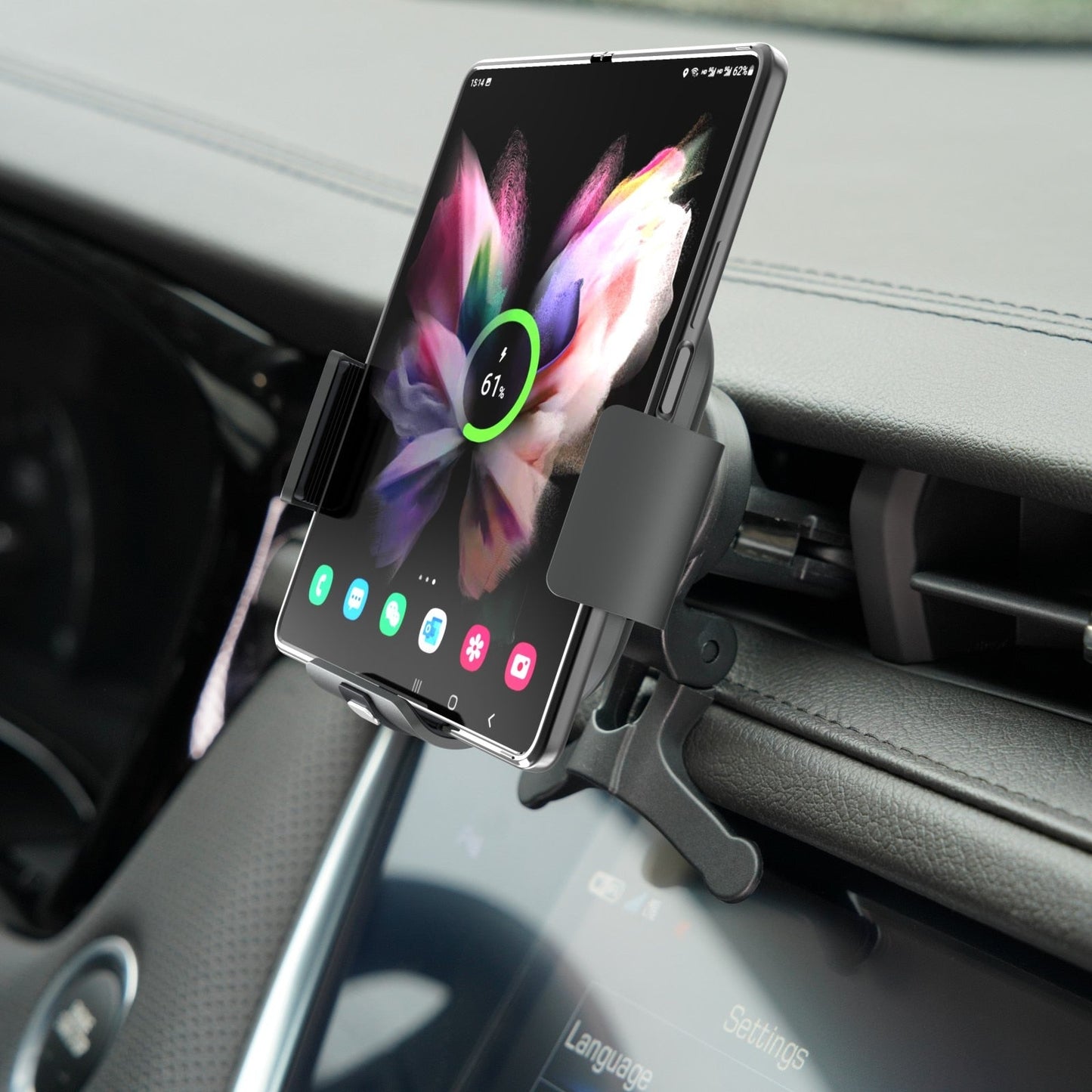 15W Fast Wireless Car Charger Mount
