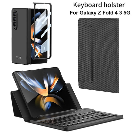 3 in 1 - Case + Flip Stand Cover +  Wireless keyboard (+FREE PEN)