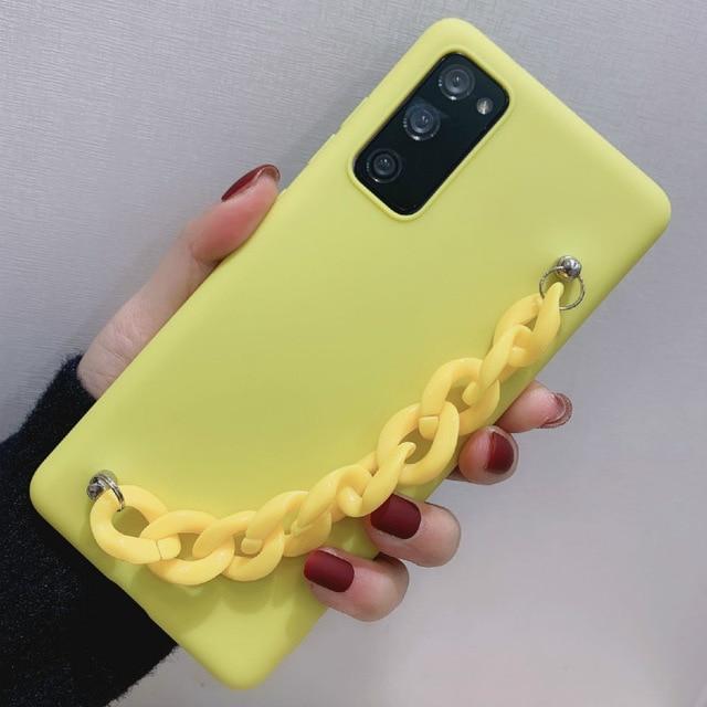 New Bracelet Wriststrap Silicone Phone Case