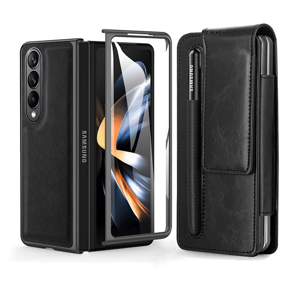 Retro Leather 2-in-1 Phone Case