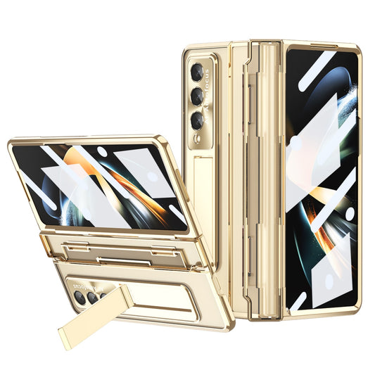 Luxury Transparent Case with Front Screen Glass