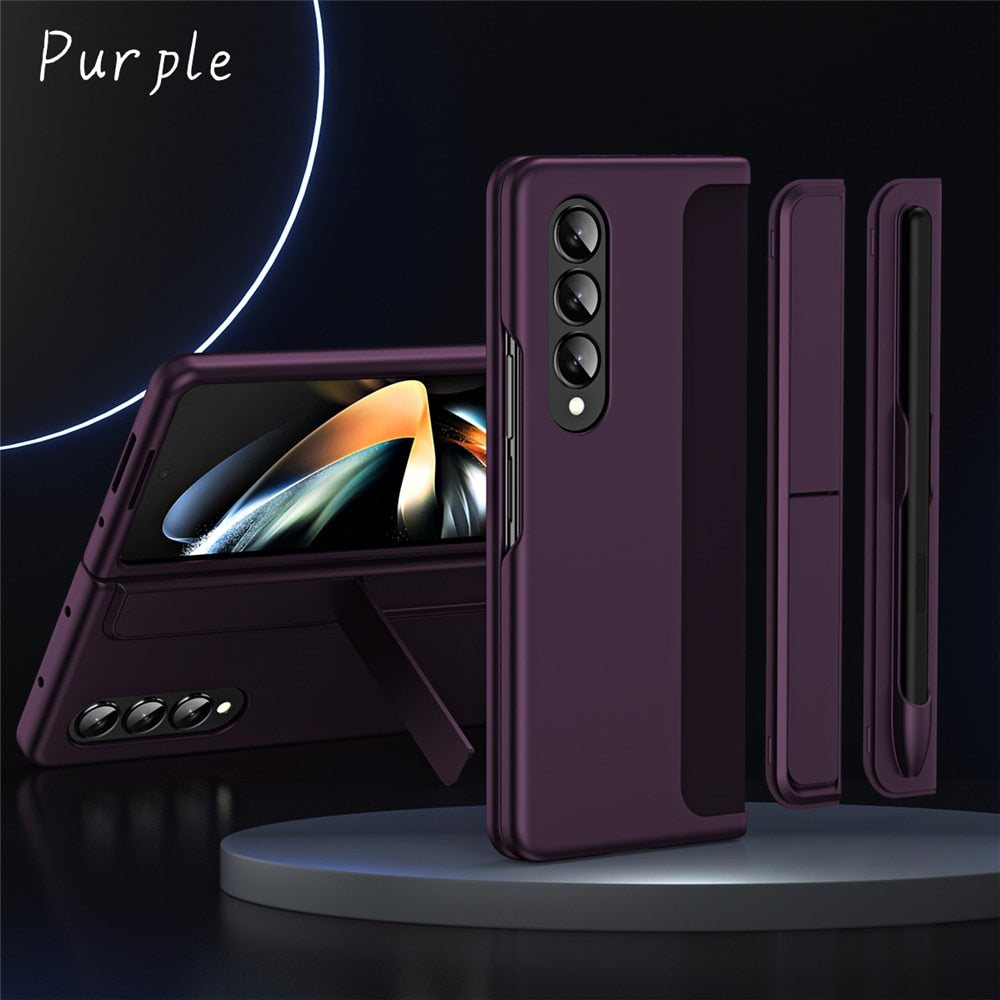 Luxury 2 in 1 Ultra-thin Bracket Hard Case